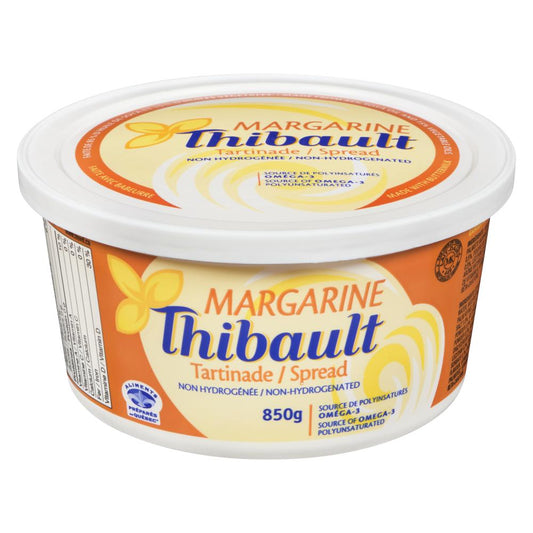 THIBAULT NON-HYDROGENATED MARGARINE, 12 X 850 G
