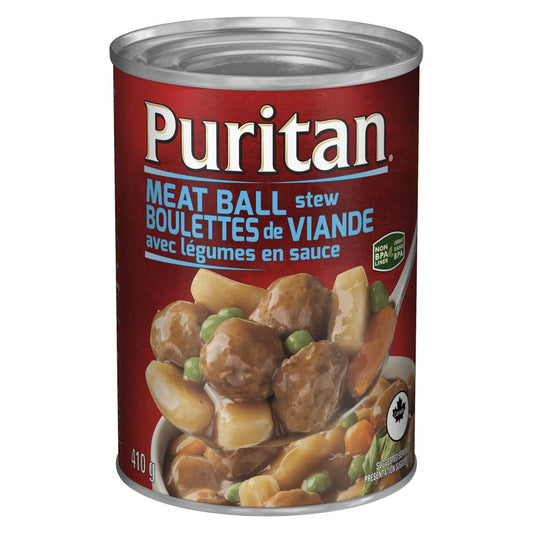 PURITAN MEATBALL STEW MEAT, 24 X 410 G