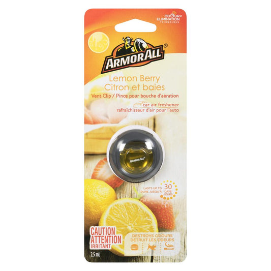 ARMORALL VENT CLIP LEMON BERRY, 4 X 2.500 ML