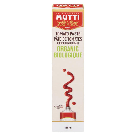 MUTTI ORGANIC TOMATO PASTE, 12 X 156 ML