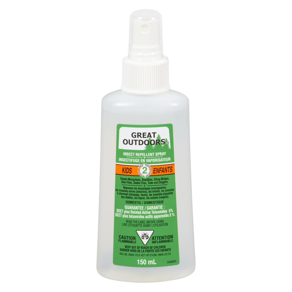 G.O. INSECT REPELLENT CHILD SPRAY 5% DEET, 12 X 150 ML