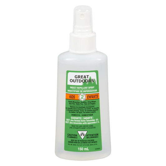G.O. INSECT REPELLENT CHILD SPRAY 5% DEET, 12 X 150 ML