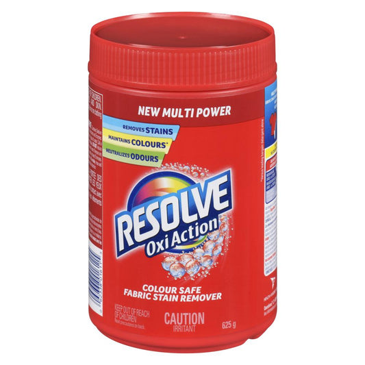 RESOLVE OXI LESS RED POWDER, 6 X 625 G