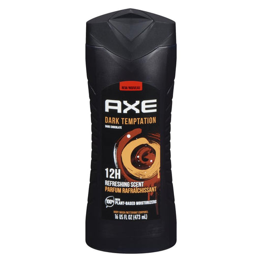 AXE SHOWER GEL DARK TEMPTATION, 4 X 473 ML