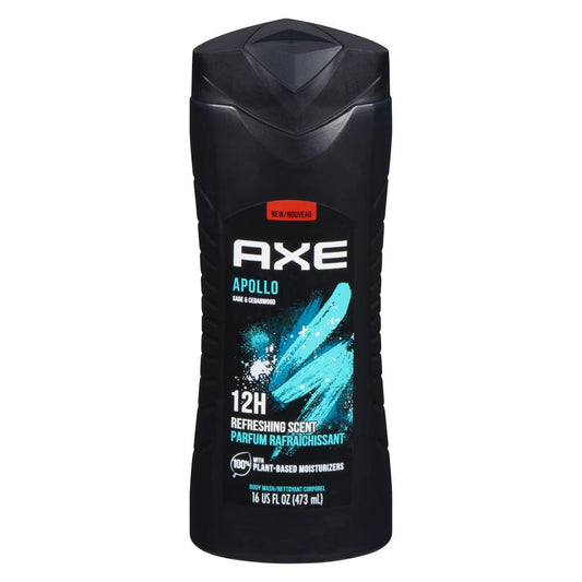 AXE SHOWER GEL APOLLO, 4 X 473 ML