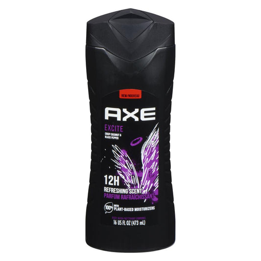 AXE SHOWER GEL EXCITE, 4 X 473 ML