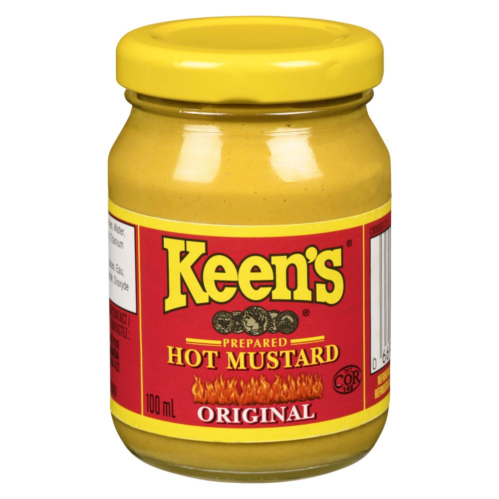 KEENS PREPARED STRONG MUSTARD, 12 X 100 ML