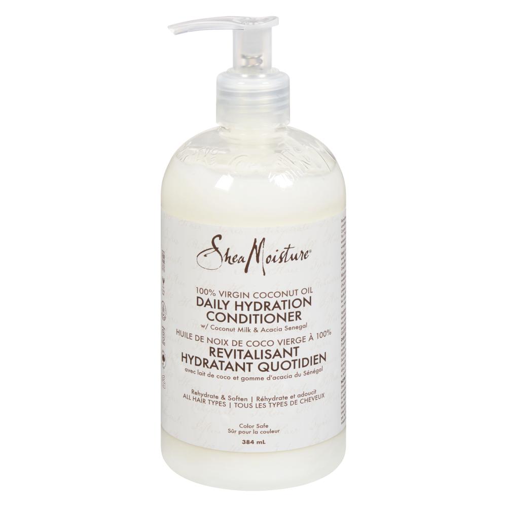SHEA MOISTURE VIRGIN COCONUT OIL HYDRATION SHAMPOO, 4 X 384 ML