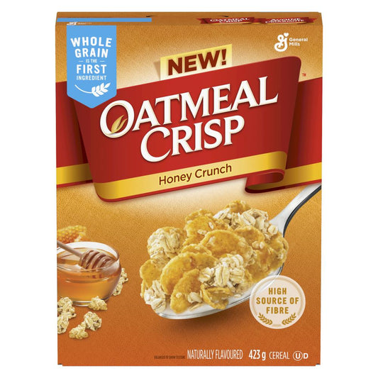 GENERAL MILLS HONEY OAT CRUNCH CEREAL, 10 X 423 G