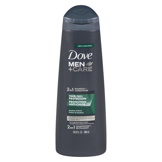 DOVE MEN SHAMPOO 2-IN-1 ENDURANCE, 6 X 355 ML