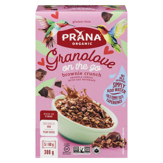 PRANA GRANULOVE CRUNCHY BROWNIE, 8 X 300 G