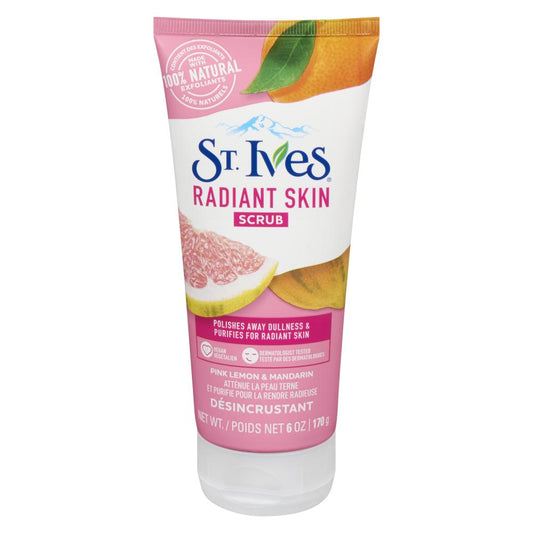ST. IVES CITRUS AND MANDARIN FACE SCRUB, 6 X 170 G