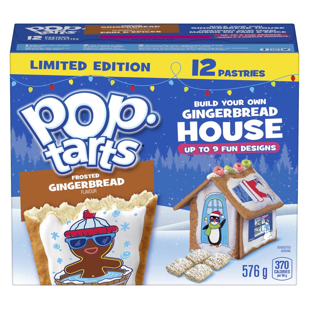 KELLOGG'S PASTRY GINGERBREAD, 12 X 576 G