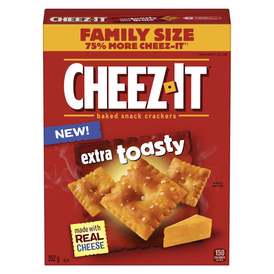 KELLOGG'S CHEEZ-IT CRACKER EXTREME GRILLED, 12 X 352 G