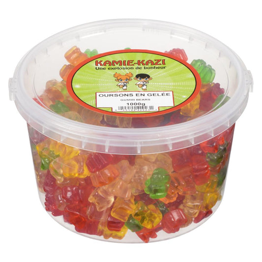 KAMIKASY GUMMY BEARS CANDY, 6 X 1 KG