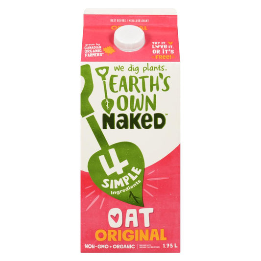 EARTH'S OWN, NAKED OAT, 6 x 1.75L