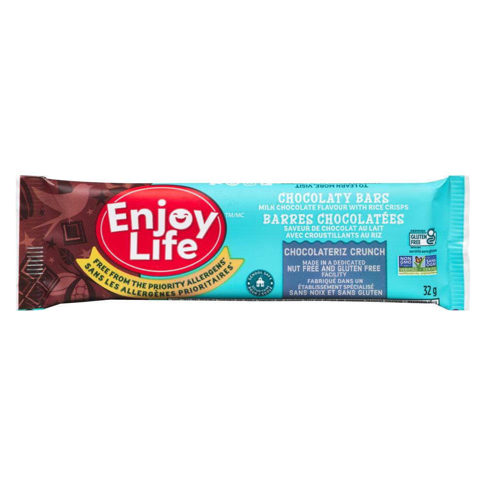 ENJOY LIFE, RICE MILK CRUNCH BOOM CHOCO BOOM BAR, 24 x 32G