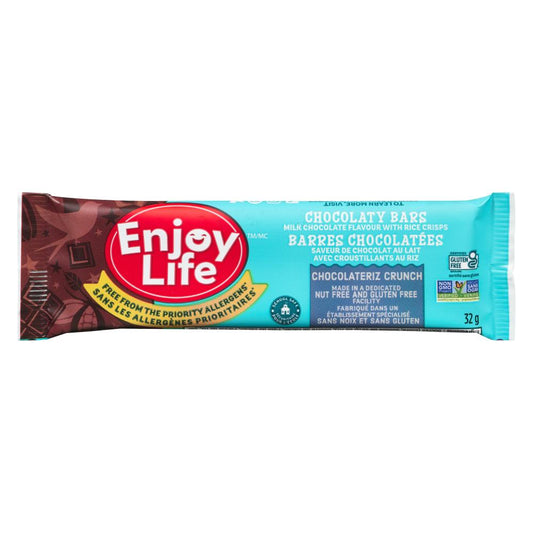 ENJOY LIFE, RICE MILK CRUNCH BOOM CHOCO BOOM BAR, 24 x 32G