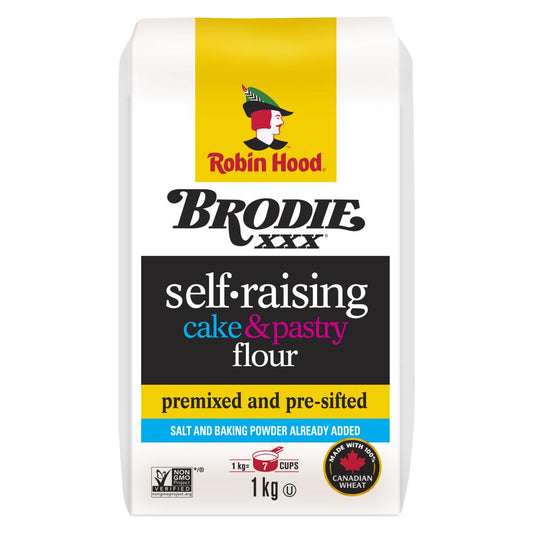 BRODIES PREPARED FLOUR, 12 X 1 KG