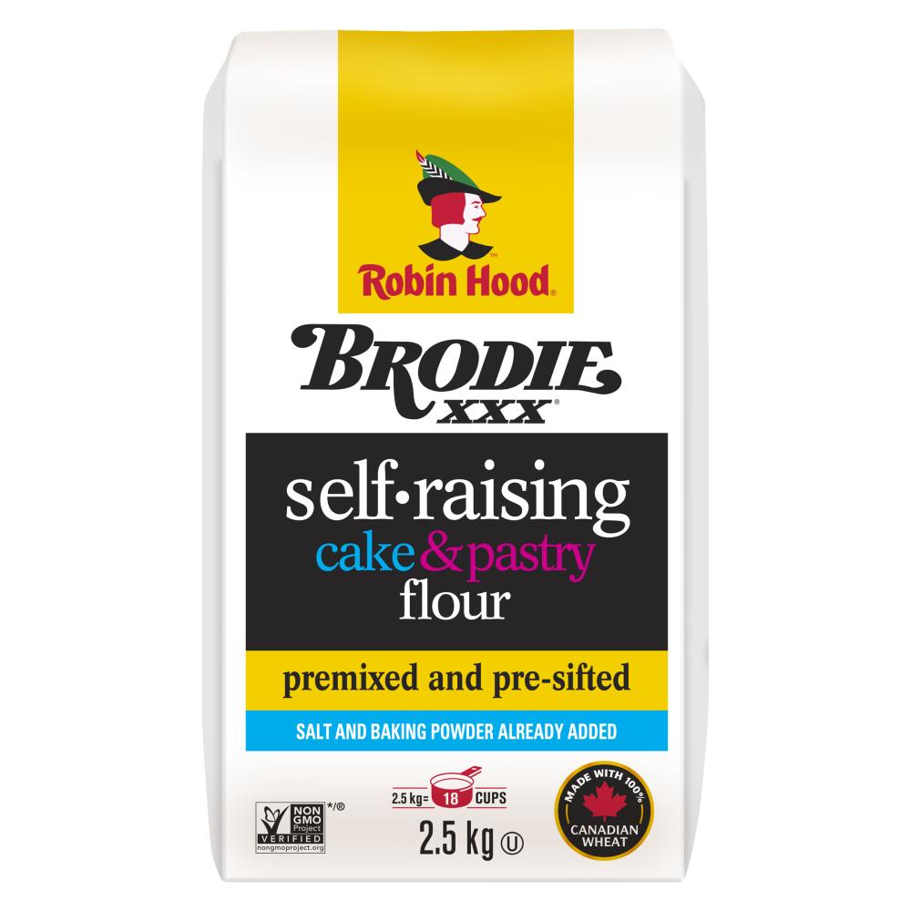 BRODIES PREPARED FLOUR, 10 X 2.5 KG
