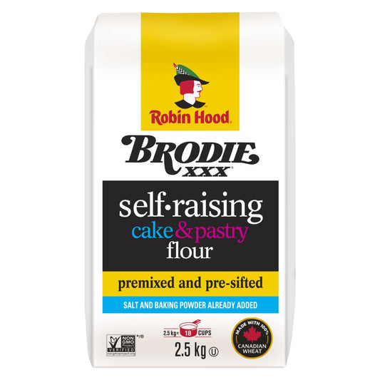 BRODIES PREPARED FLOUR, 10 X 2.5 KG