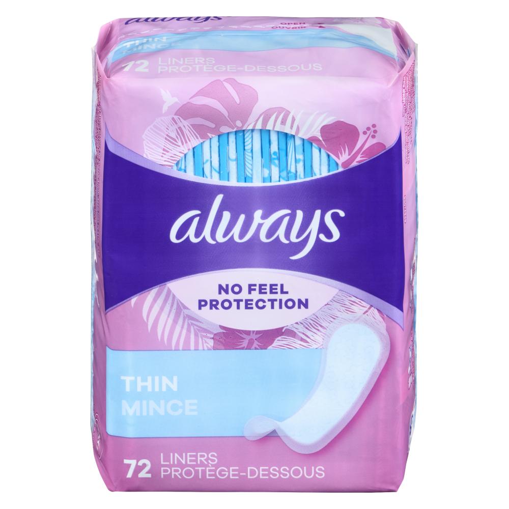 ALWAYS PROT-UNDER REGULAR UNSCENTED, 12 X 72 UN