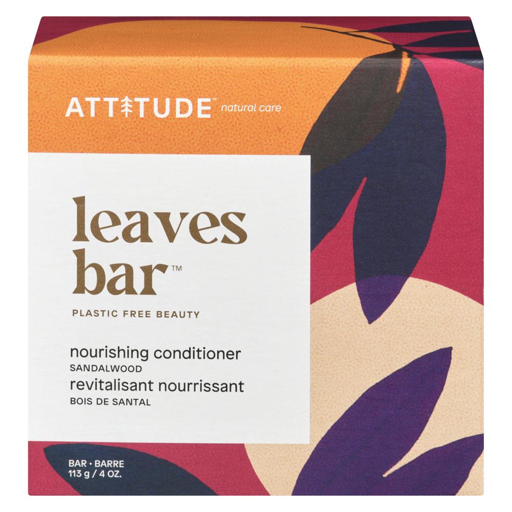 ATTITUDE SANDALWOOD NOURISHING BAR SOAP, 6 X 113 G