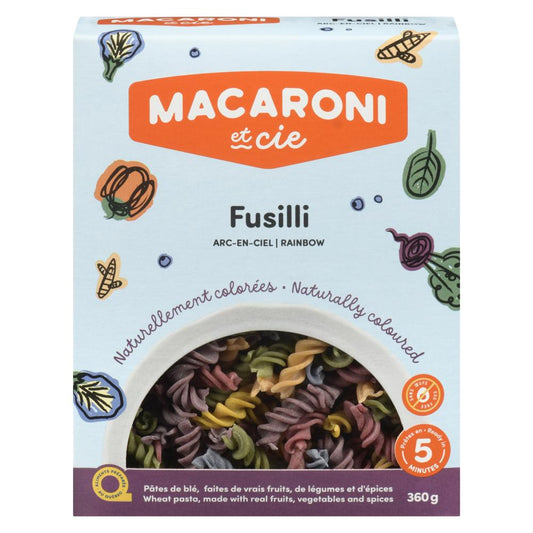 MACARONI ET CIE FUSILLI PASTA, 12 X 360 G