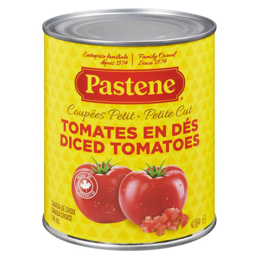 PASTENE SMALL CUT TOMATOES, 24 X 796 ML