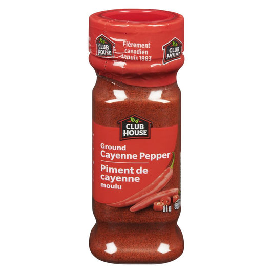 CLUBHOUSE GROUND CAYENNE PEPPER, 6 X 81 G