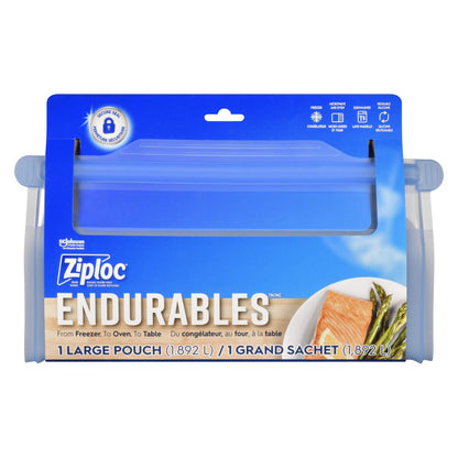 ZIPLOC SILICONE BAG LARGE, 7 X 1 UN