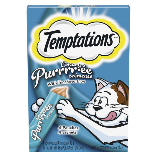 WHISKAS TEMPT PURRRR-EE CAT FOOD TUNA, 11 X 48 G