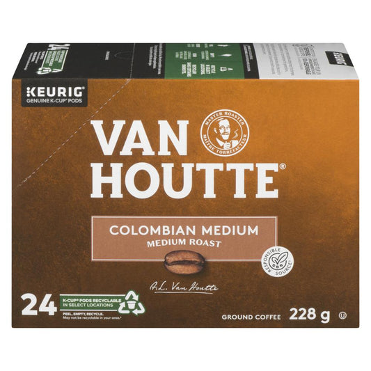 VH COLOMBIAN HALF-DARK COFFEE 24KCUP, 4 X 228 G