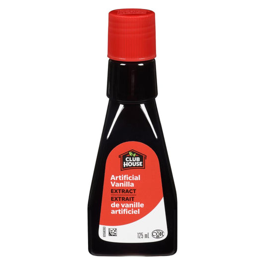 CLUBHOUSE ARTIFICIAL VANILLA EXTRACT, 6 X 125 ML