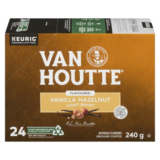 VH VANILLA HAZELNUT BROWN COFFEE 24KCUP, 4 X 240 G