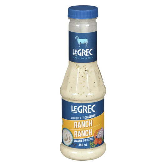 LEGREC RANCH SALAD VINAIGRETTE, 12 X 350 ML