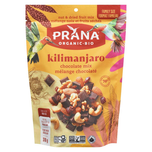 PRANA KILIMANJARO DELUXE CHOCOLATE GLUTEN-FREE, 6 X 310 G