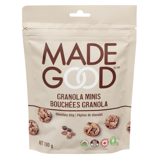 MADEGOOD MINI BIO GRANOLA BAR, 6 X 100 G
