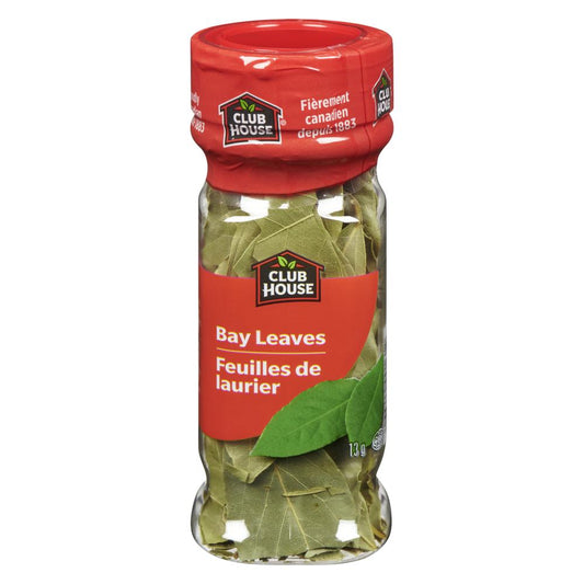 CLUBHOUSE BAY LEAVES, 6 X 13 G