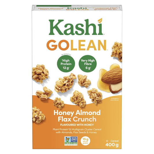 KASHI, KASHI HONEY ALMOND FLAX, 12 x 400 G