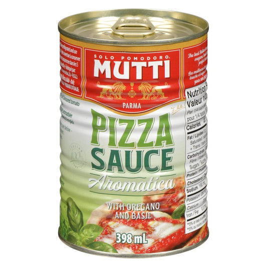 MUTTI AROMATIC PIZZA SAUCE, 12 X 398 ML