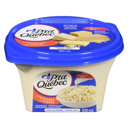 PTITQUEB 4-CHEESE SAUCE, 8 X 300 ML