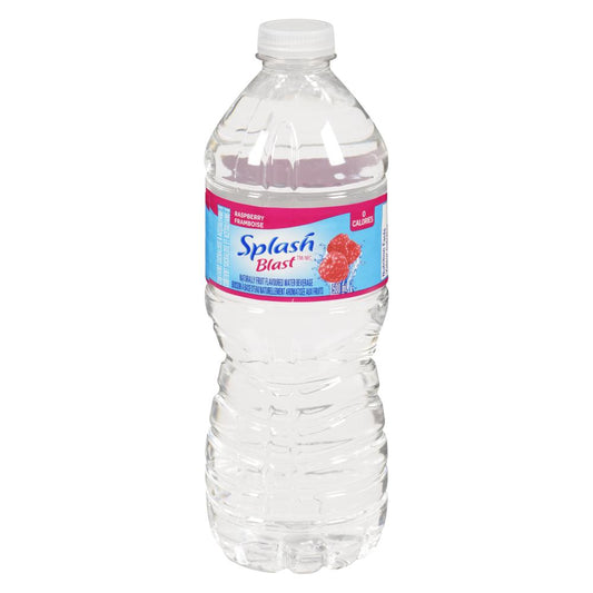 PURELIFE SPLASH RASPBERRY FLAVOR, 24 X 500 ML