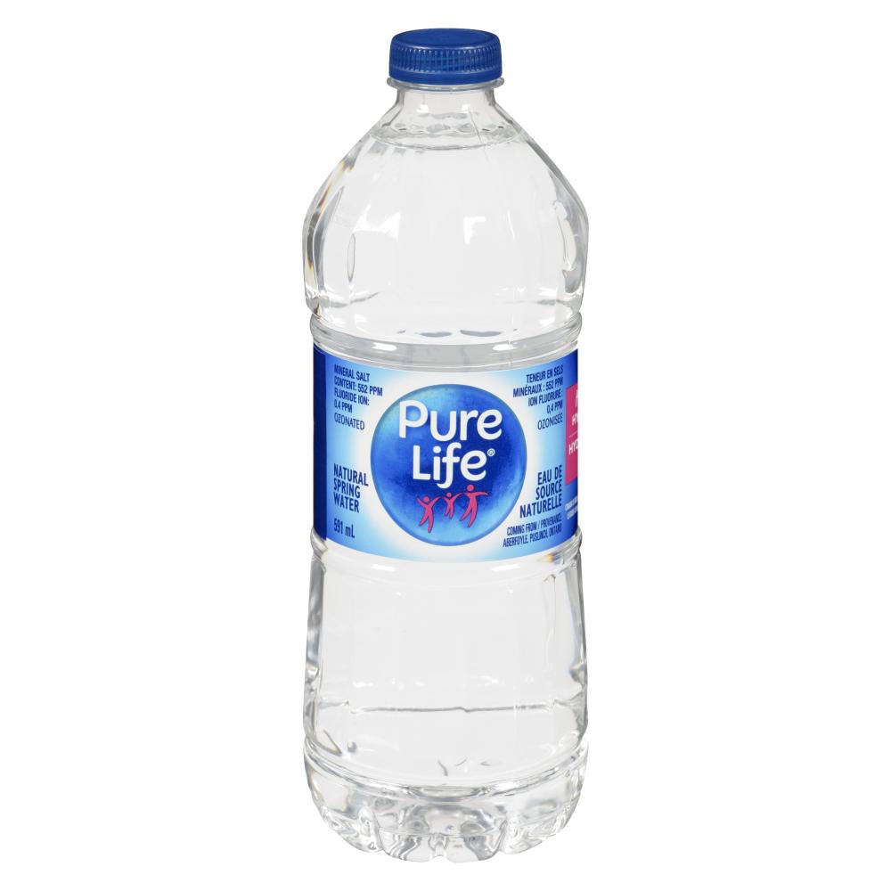 NESTLE NATURAL SPRING WATER, 24 X 591 ML