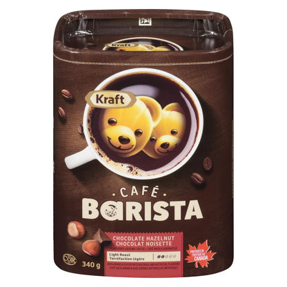 KRACAFBA COFFEE GRND CHOC HAZELNUT, 6 X 340 G