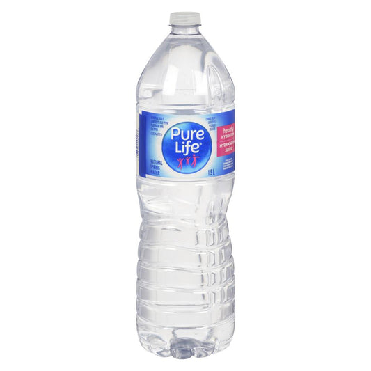 PURELIFE SPRING WATER, 12 X 1.5 L