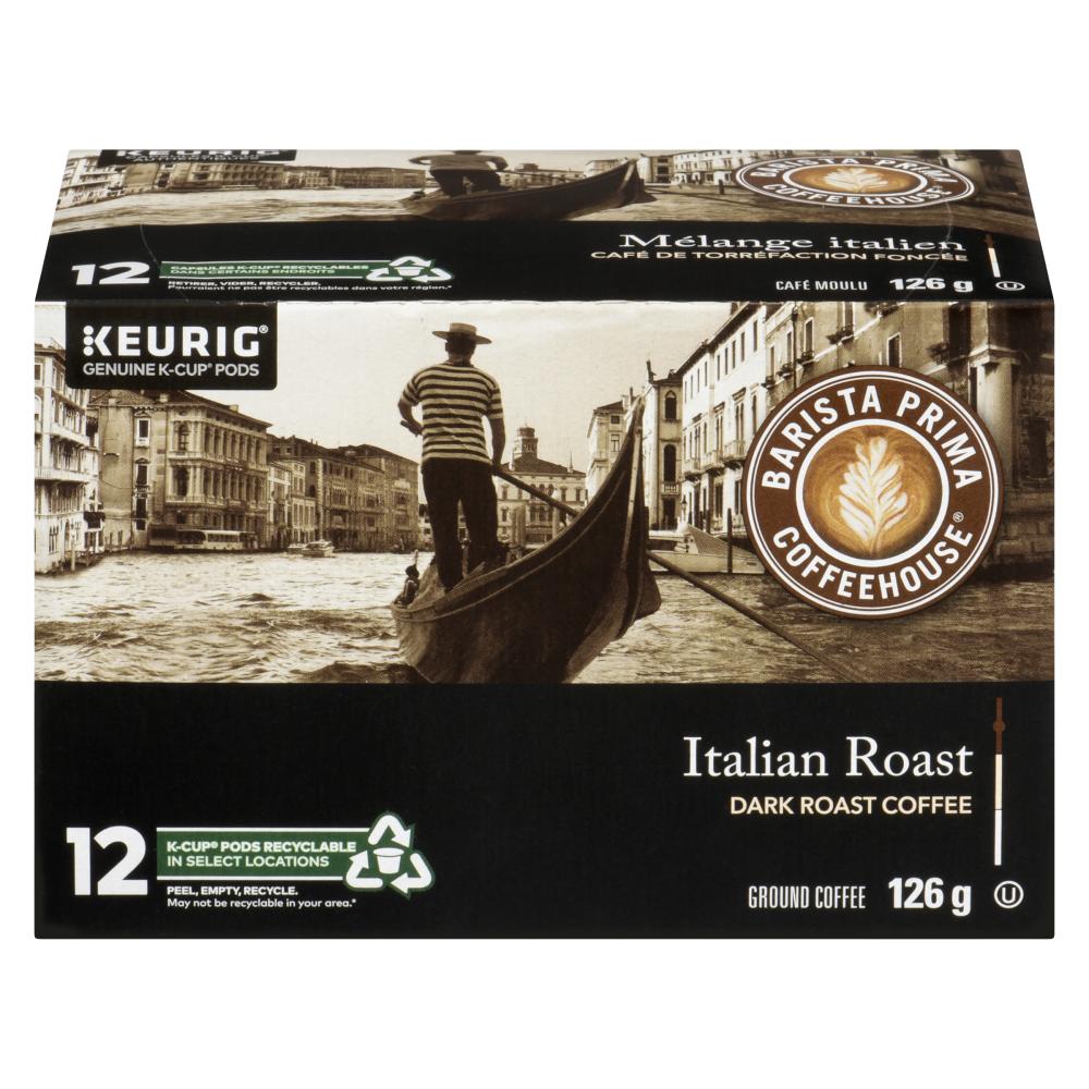 BARISTA CAFÉ MELANGE ITALIEN 12KCUP, 6 X 12 UN