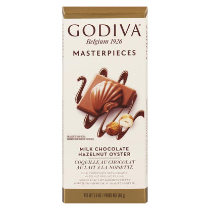 GODIVA MILK CHOCOLATE HAZELNUT OYSTER, 20 X 83 G