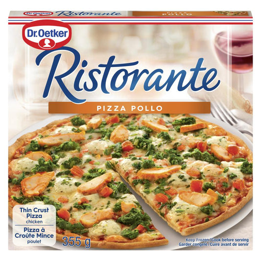 DROETKER PIZZA RISTORANTE POLLO, 7 X 355 G
