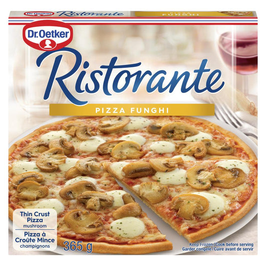DROETKER PIZZA RISTORANTE FUNGHI, 7 X 365 G
